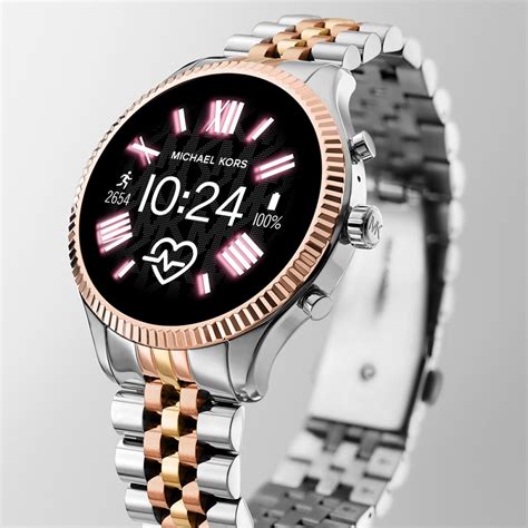 bracelet montre michael kors connectee|montre Michael Kors femme.